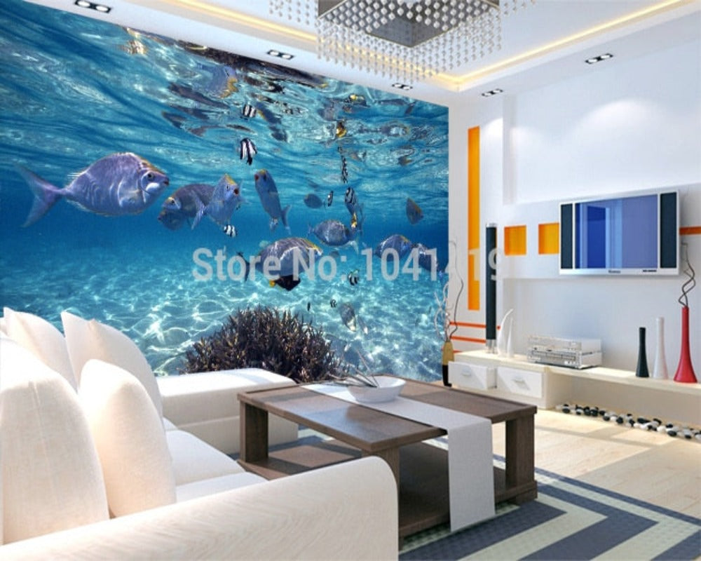 3D Wallpaper Aquarium Wildlife